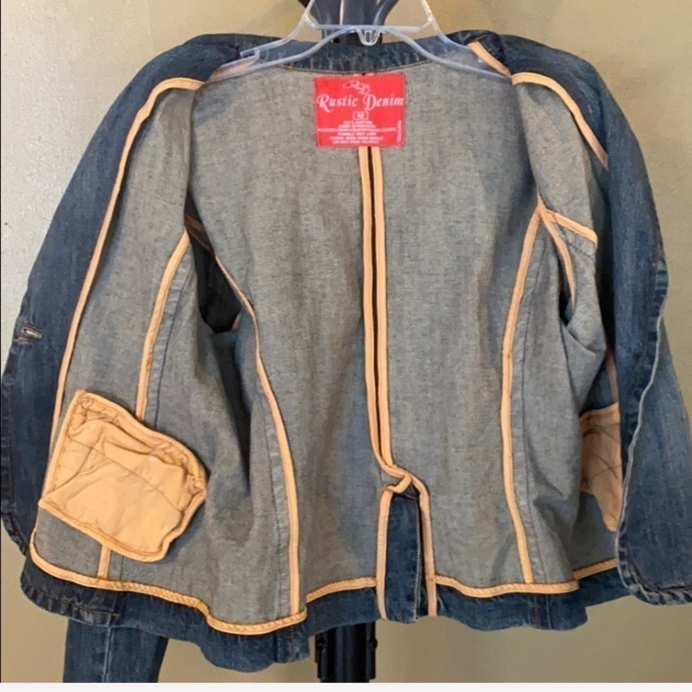 Rustic Denim blazer jacket, medium, New with tags - Picture 9 of 9